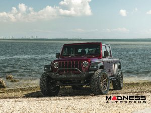 Jeep Gladiator Custom Wheels - HF-3 by Vossen - Satin Bronze